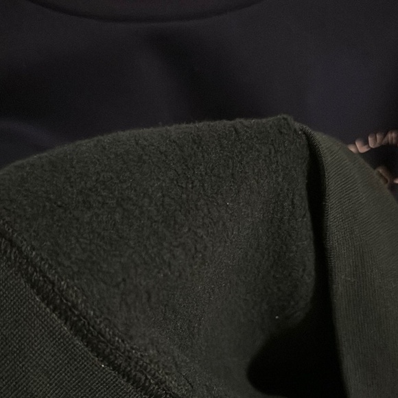 COLUMBIA | Green and Blue Color Block Crop Boxy Sweatshirt 1938 Sportswear - Picture 6 of 13